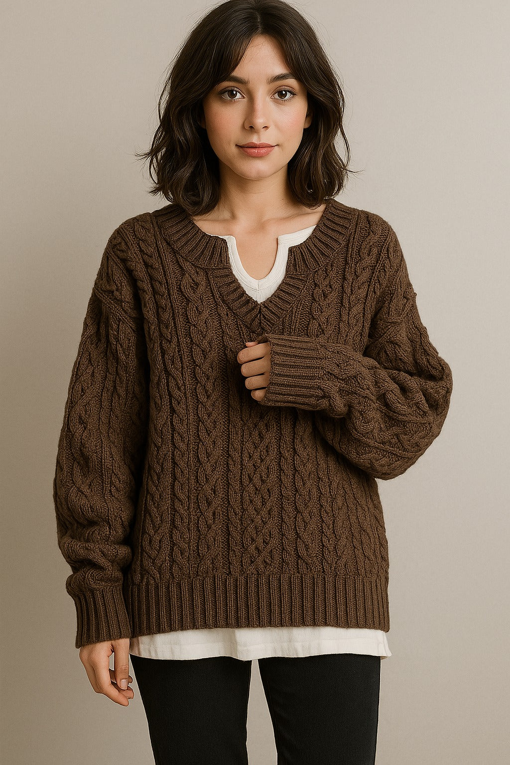 Liora | Handcrafted Comfortable jumper