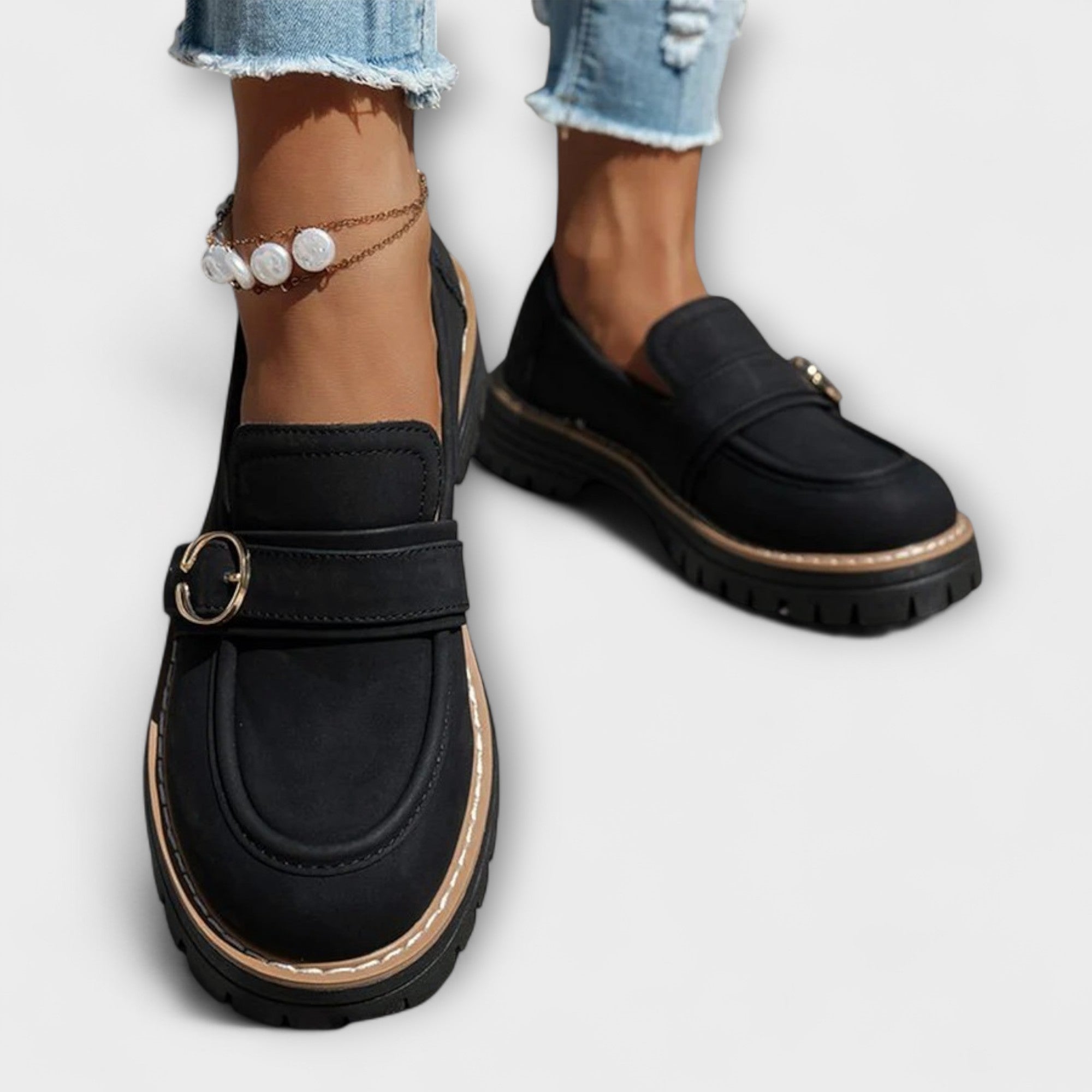 Mira – Casual Loafers with Round Toe