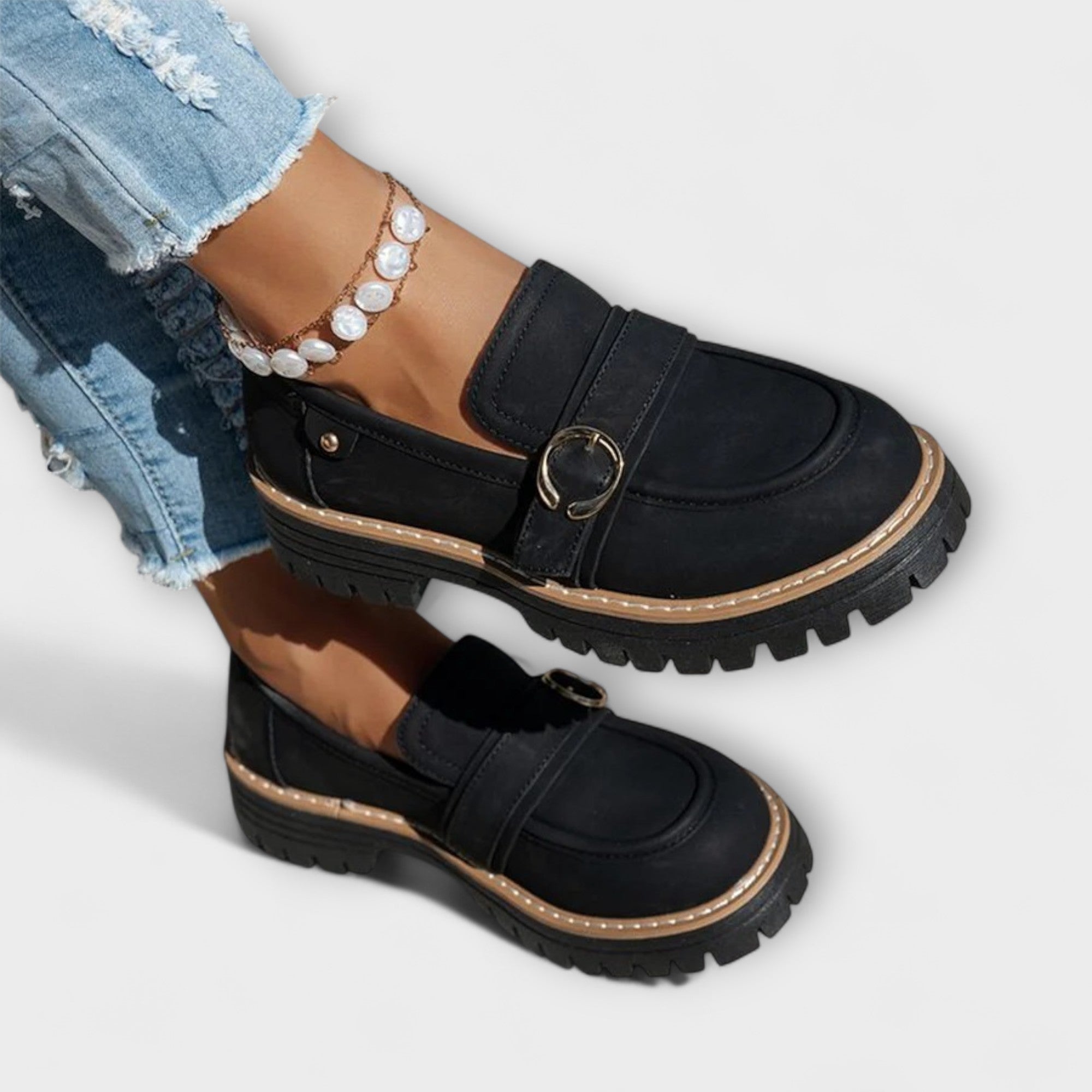Mira – Casual Loafers with Round Toe