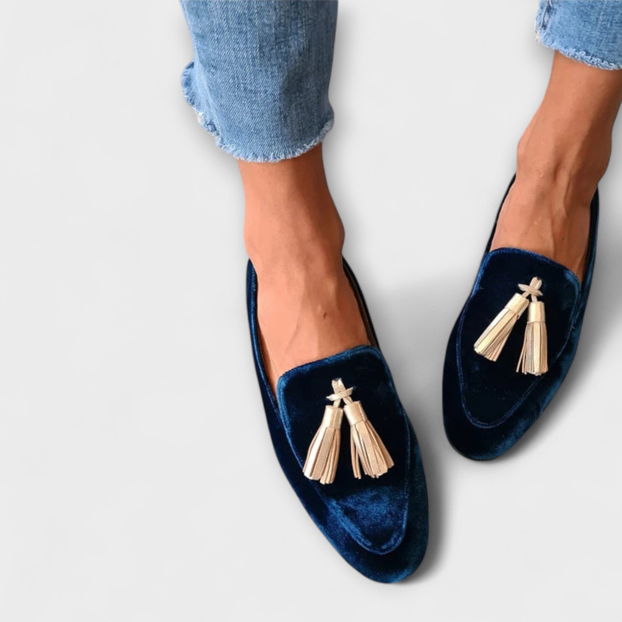 Elowen – Vintage-inspired loafers with fringes