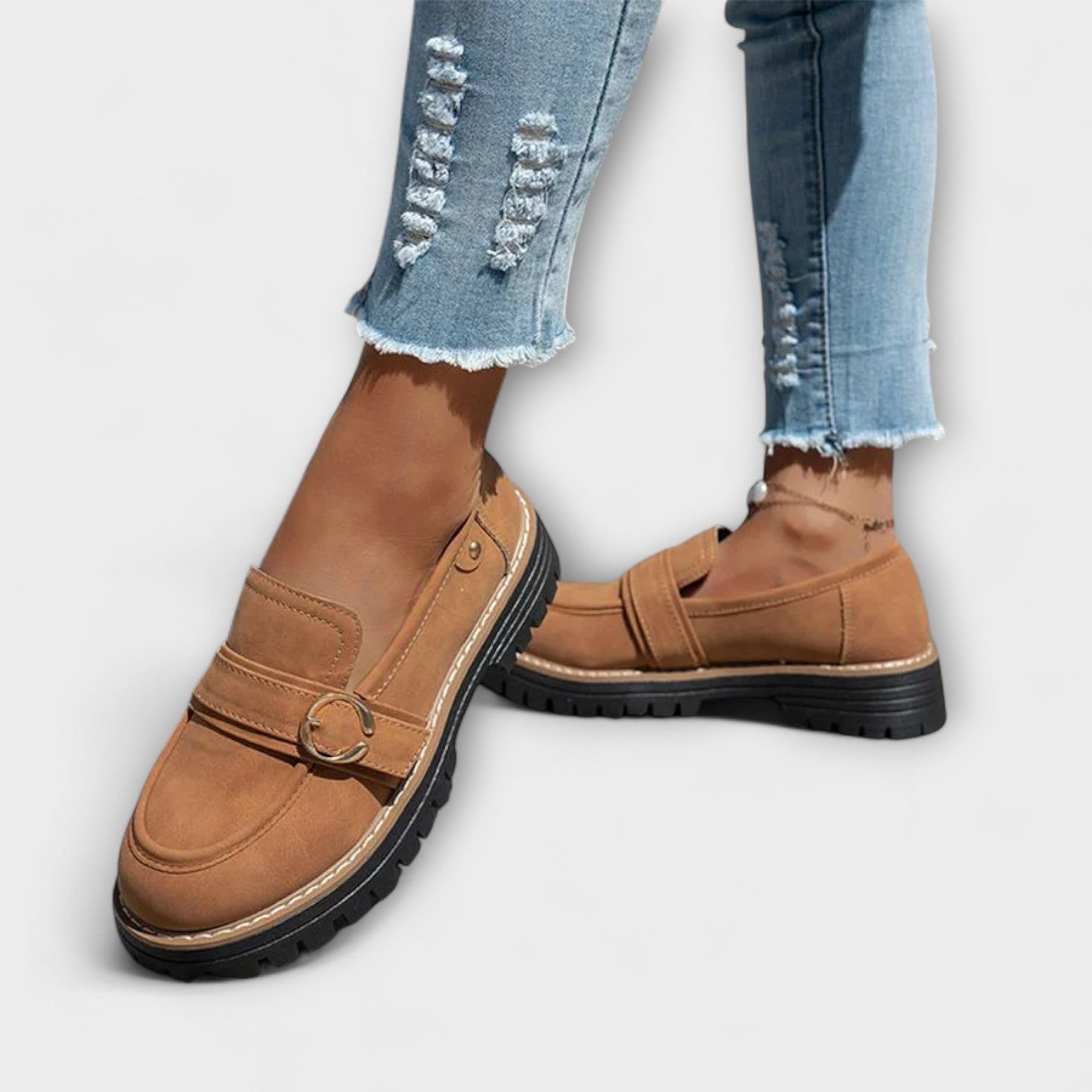 Mira – Casual Loafers with Round Toe