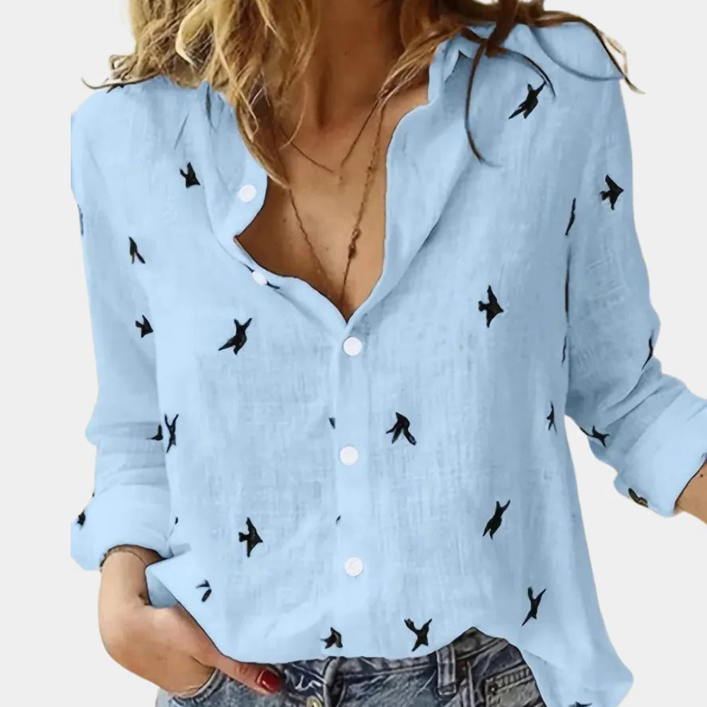 Chic Long Sleeve Blouse for Women