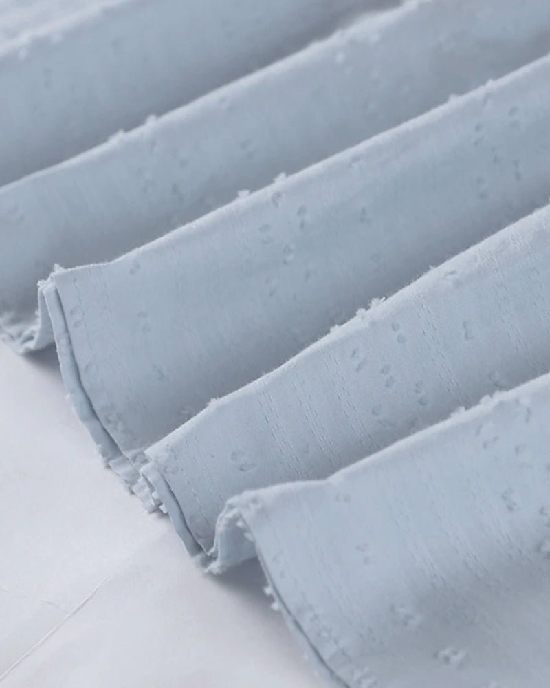 Women's Beach Dress - V-Neck - Three-Quarter Sleeve - Lightweight Breathable Fabric