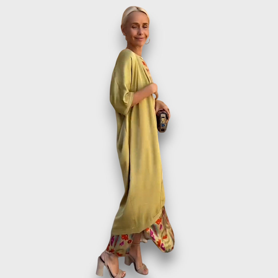 Sophia – Maxi dress with cardigan