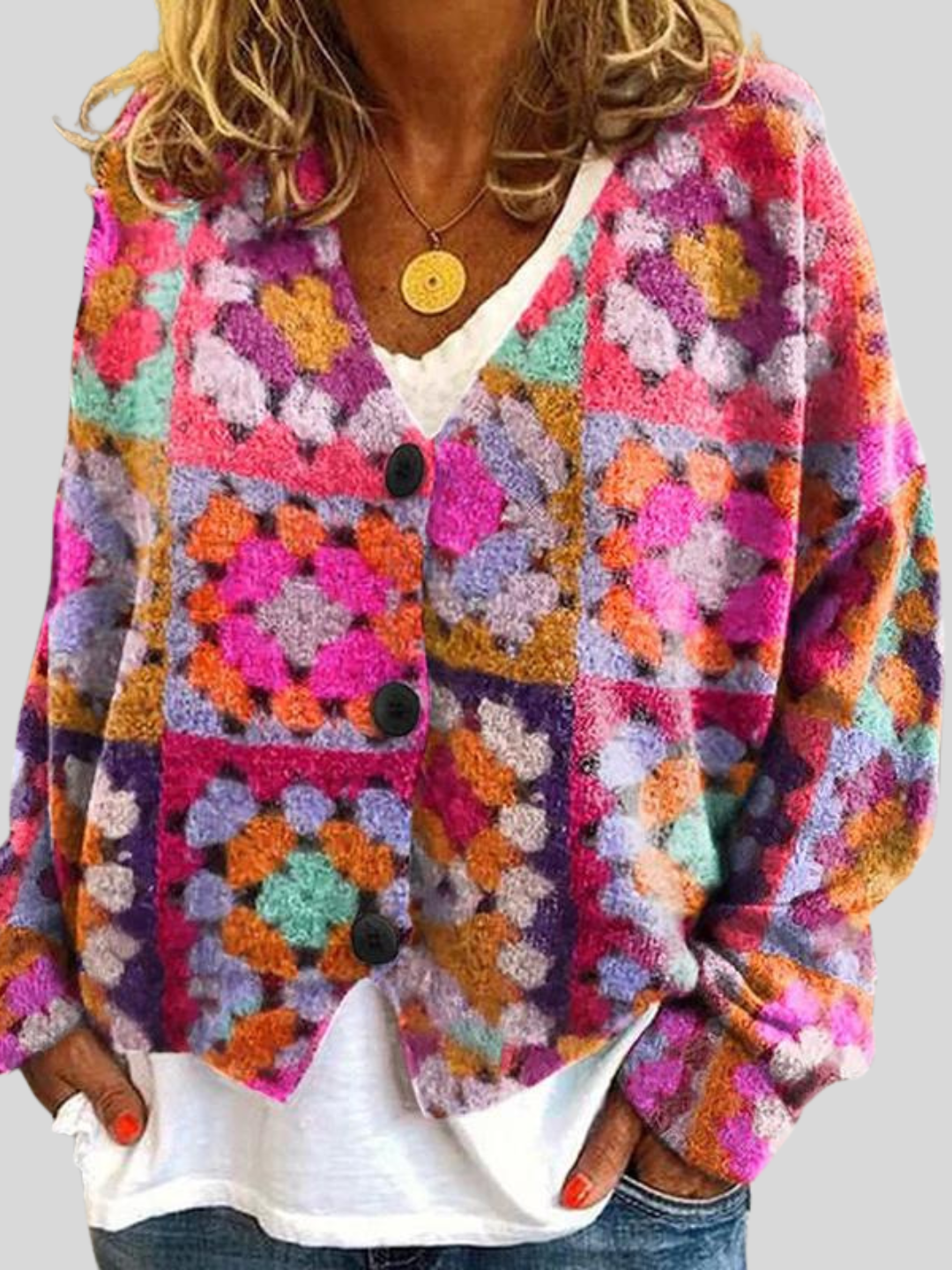 Sophie | Elegant knitted cardigan