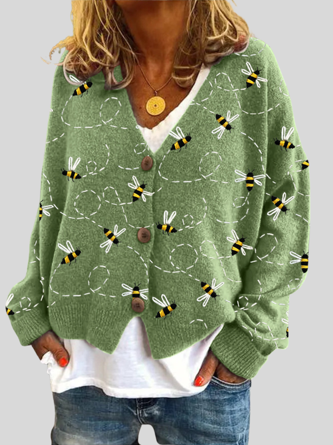 Sophie | Elegant knitted cardigan